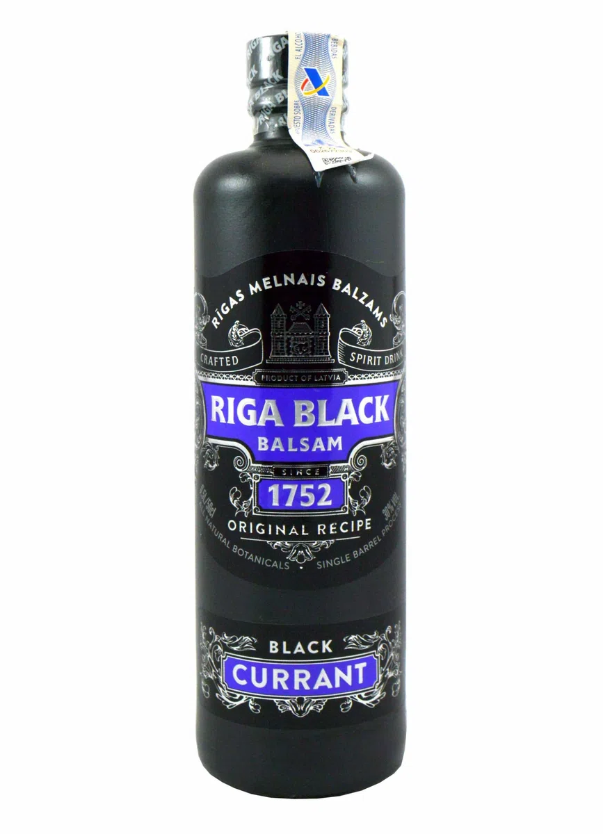 Riga Balzams Black Balsam 1752 Original Recipe Black CURRANT 30% - 500 ml