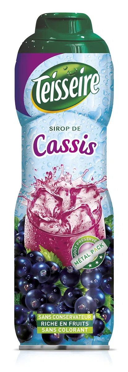 Teisseire Sirope de Grosella negra - 0,60 cl