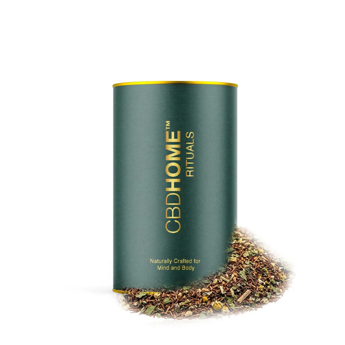 Infusión Rooibos con Cáñamo - 100 g - Mezcla de Hierbas Naturales - Formato XL - Hasta 50 Tazas - Nocturna Relajante - Combinación Suave para Descanso y Bienestar - Ingredientes de Origen Natural
