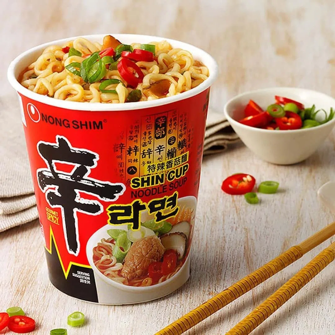 Cup Pack6 Ramen Coreano - Surtido de Sabores Ramyun En Formato CUP
