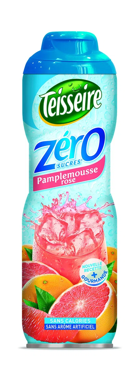 Teisseire Sirope Pomelo rosa 0% azùcar - 0,6 cl
