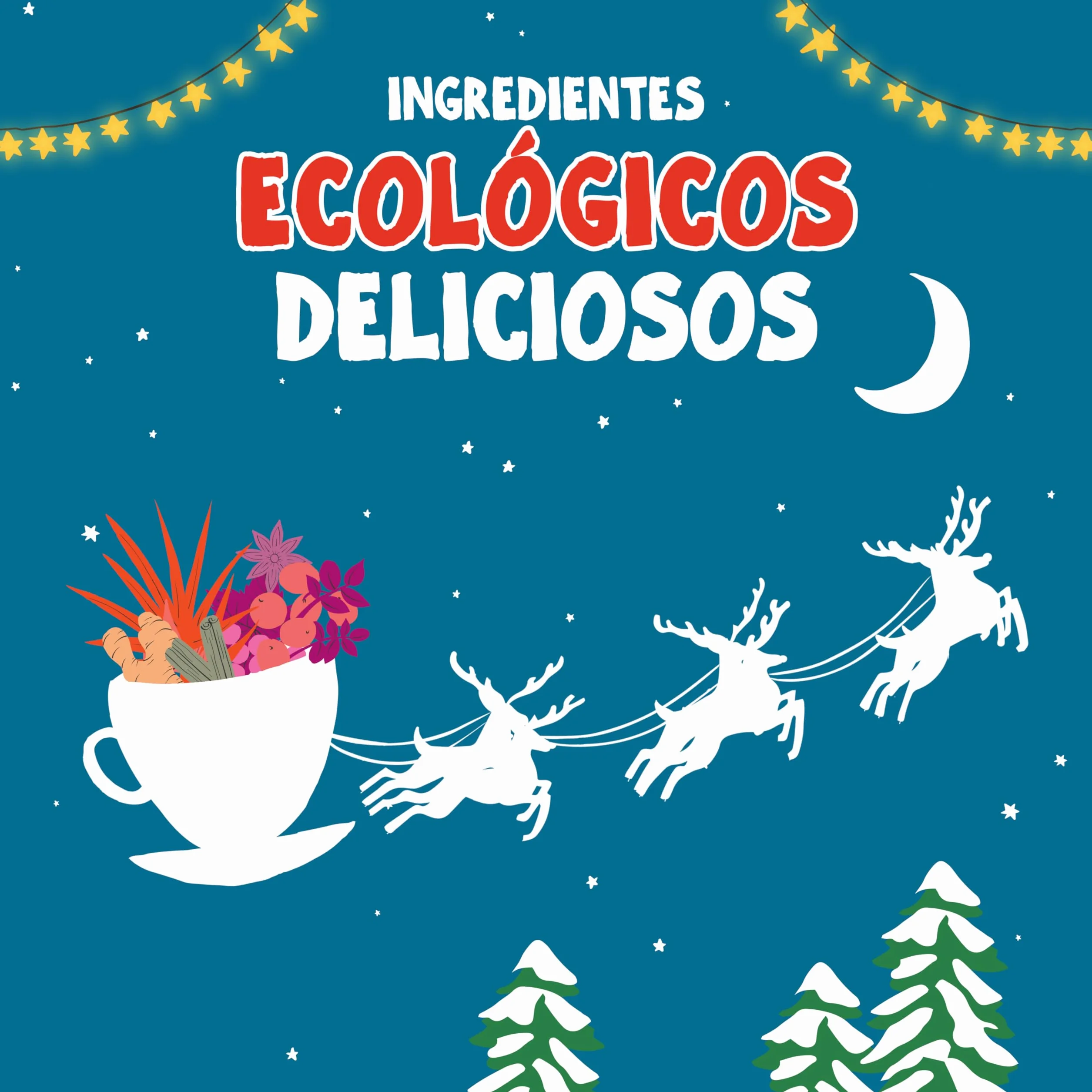Cupper Calendario de Adviento Ecológico 24 Bolsitas de Infusiones y Tés 12 Variedades