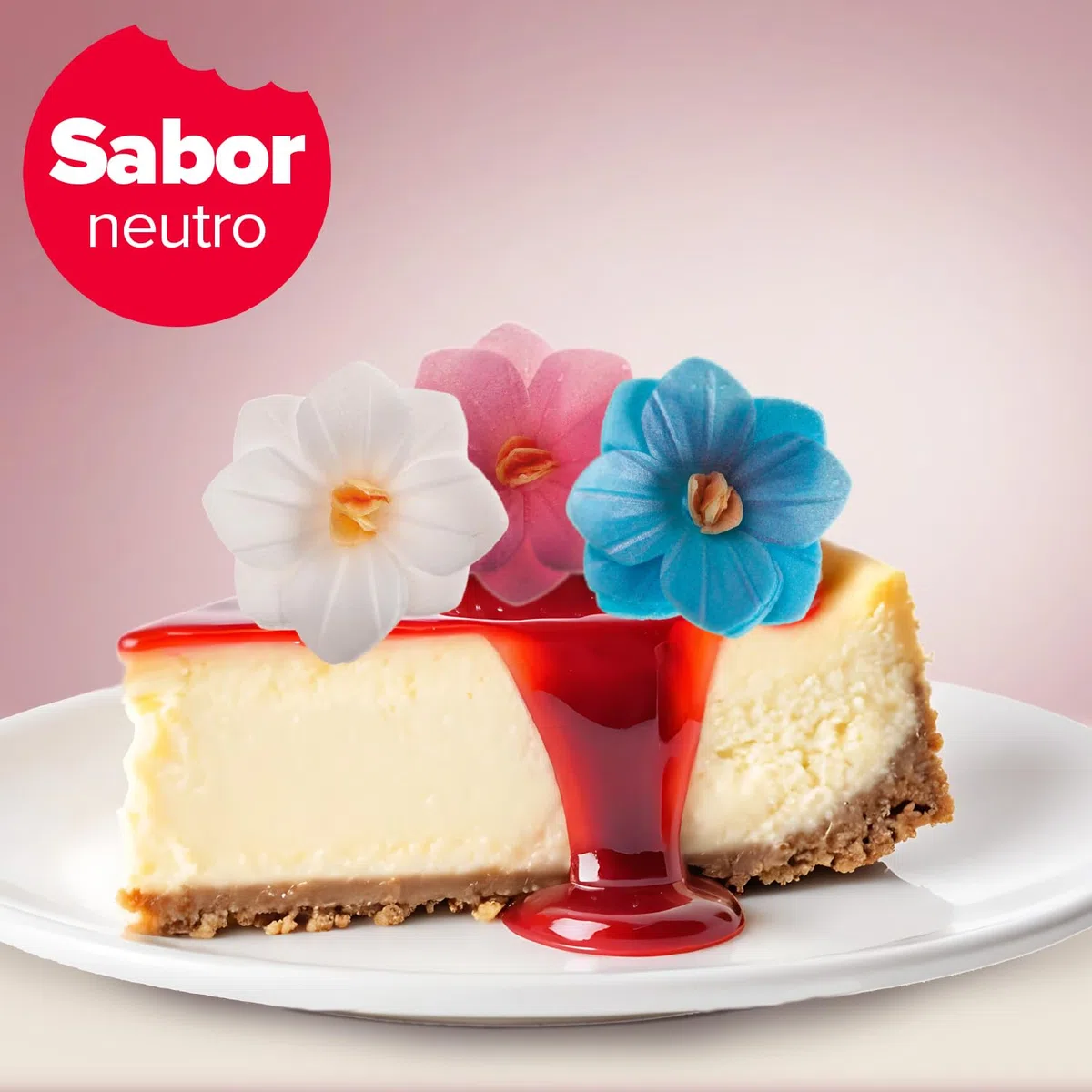 dekora – Flores Comestibles para tartas, 18 camelias blancas de oblea, 4 cm, sin azúcar, sin gluten, sin lactosa, Adornos Comestibles para Tartas, Cumpleaños y Bodas