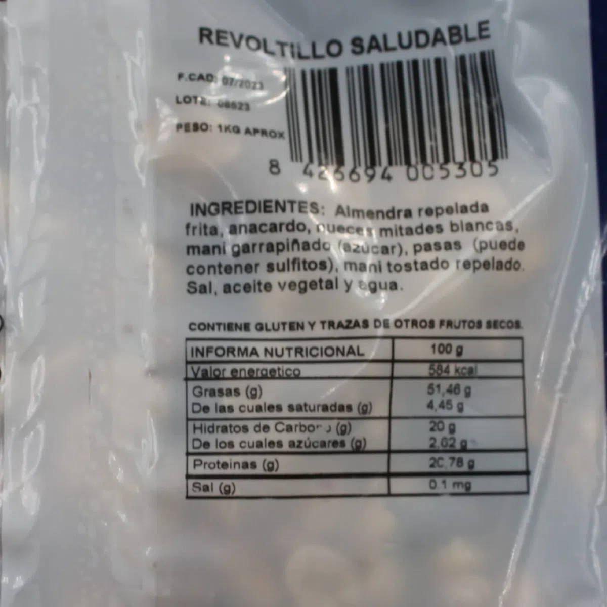 Mezcla Premium de Coctel Frutos Secos Naturales Bolsa 1 Kg El Elefante Rosa - Almendras, Anacardos, Nueces, Pasas y Más - Variedad de Texturas y Sabores para un Snack Saludable y Delicioso
