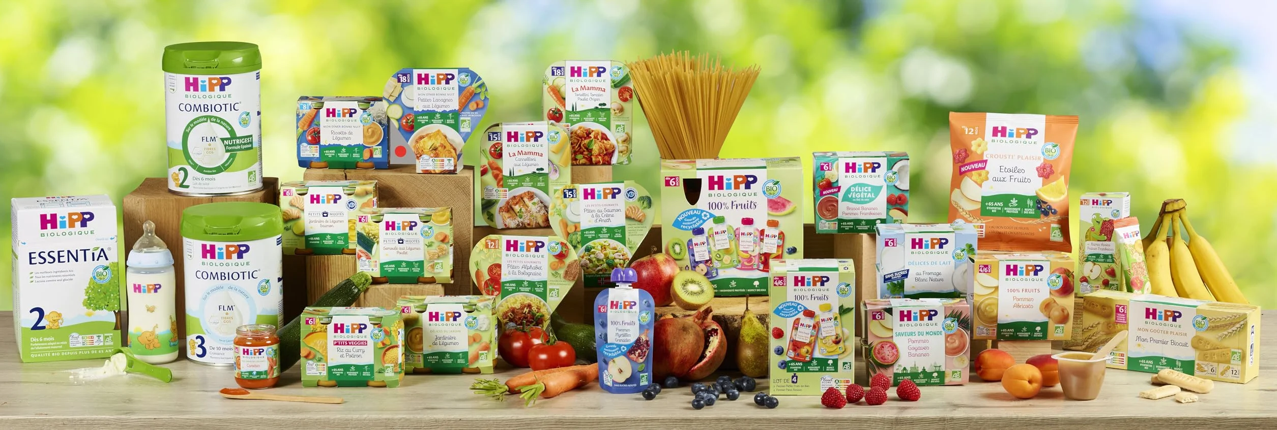 HiPP Biologique Cuencos de plátano, pera y mango 4 x 100 g