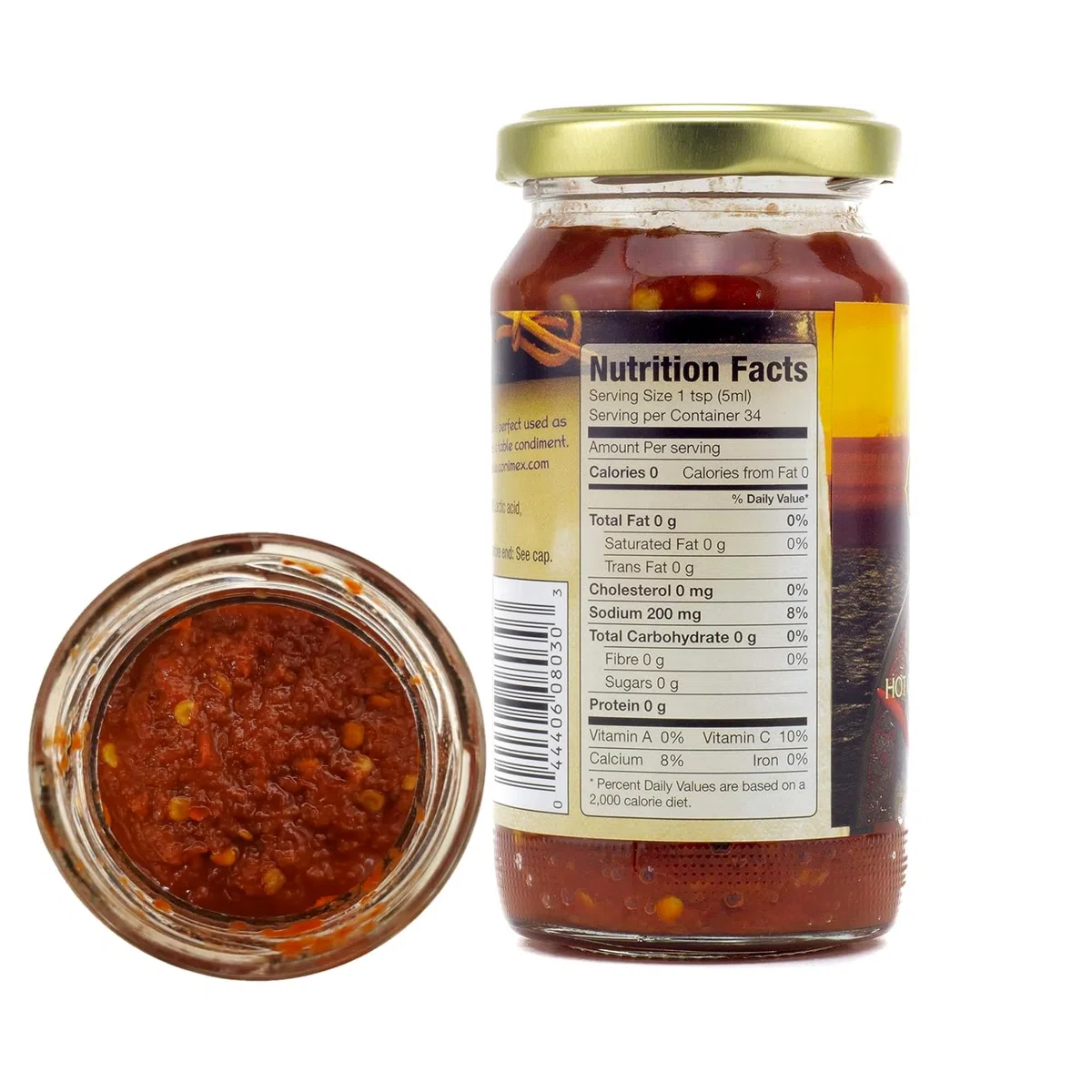 Sambal Oelek - Pasta de chile picante, salsa roja picante, tarros de vidrio de 11 onzas, 2 unidades, con esparcidor de madera Eet Smakelijk para cocinar cocina indonesia y comida asiática