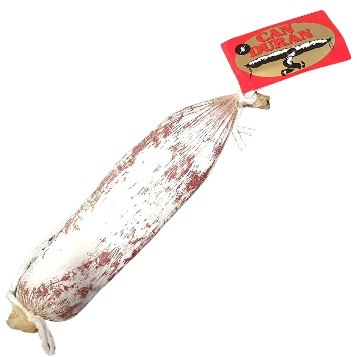 Longaniza de Payés Extra Can Duran - Peso Aproximado por Unidad 300 gramos - Hecho con carne de cerdo, adobada con especias - Es ideal para disfrutar en aperitivos o en bocadillos. Lote 3 unidades