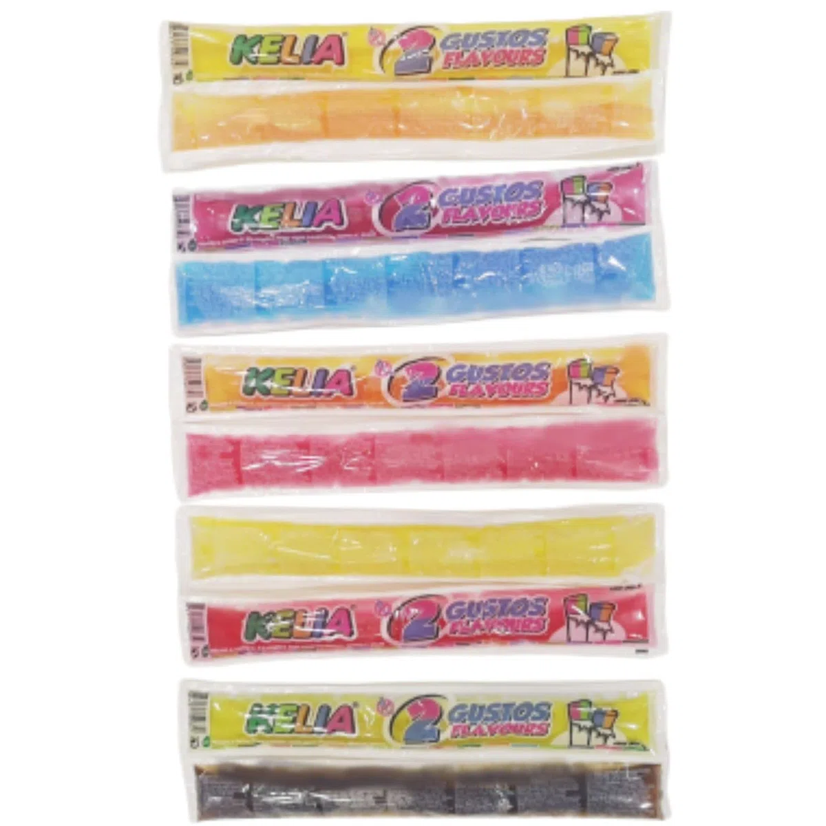 KREMTIK Kelia Flash 2 Sabores para congelar en casa | Caja 60 sabores surtidos de 105ml