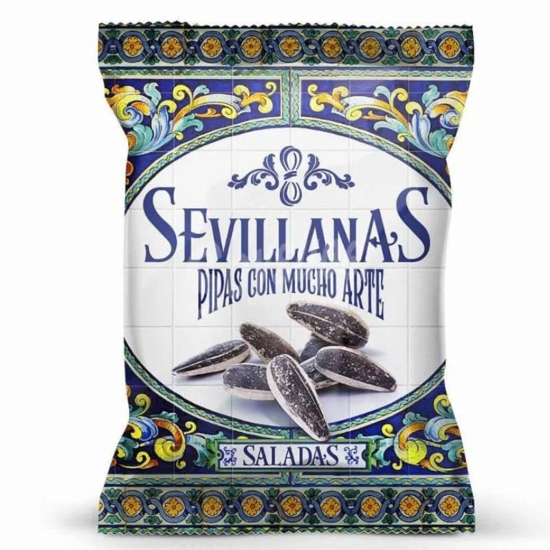 KREMTIK Pipas Sevillanas - Con Sal, Sin Sal, Aguasal y Rebujinas | Contiene Expositor con 10 Unidades (PIPAS SEVILLANAS CON SAL)